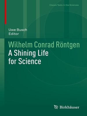 cover image of Wilhelm Conrad Röntgen